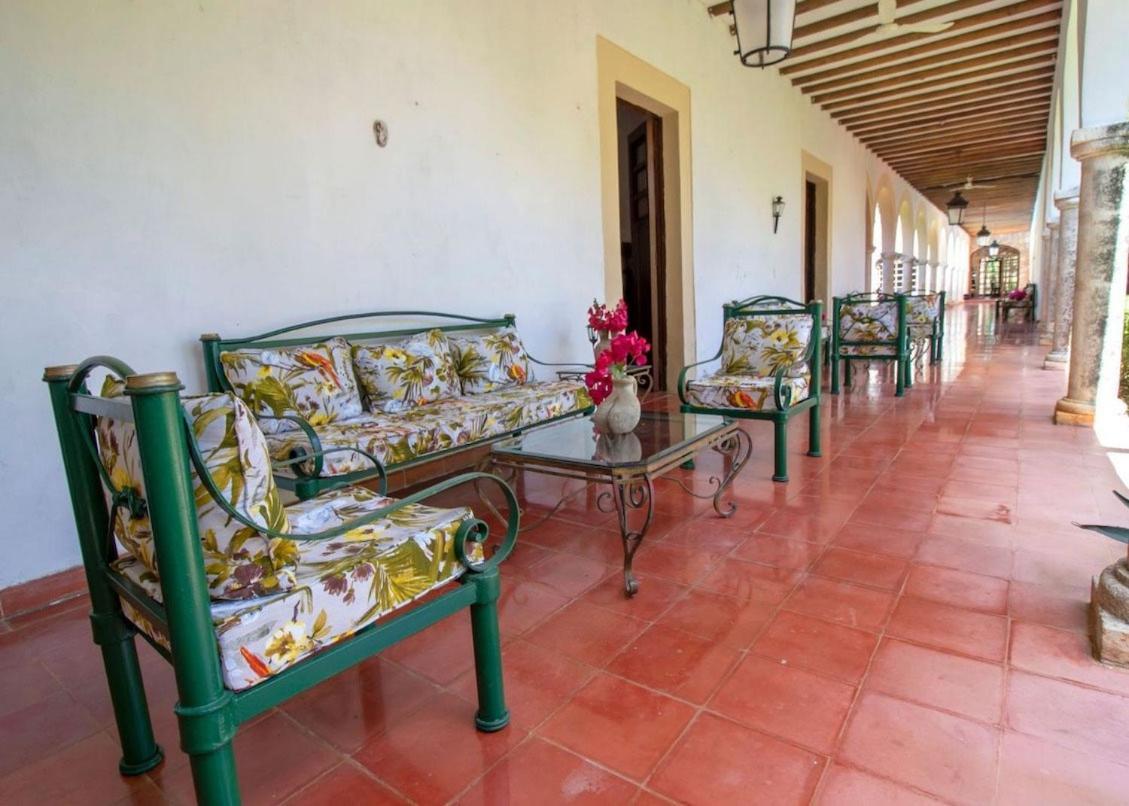 Готель Hacienda Blanca Flor Hecelchakan Екстер'єр фото